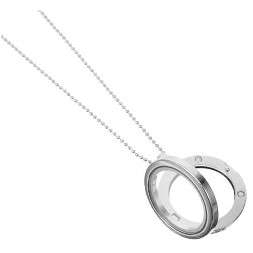 minkissy Bilderrahmen-anhängerschale Aus Metall Rund Für Schmuckherstellung Und Halsketten Basteln Elegant Und Praktisch von minkissy