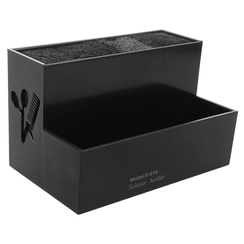 minkissy Scherenbox Für Friseure Mit Rutschfestem Design Organizer Für Friseurwerkzeuge Aufbewahrungsbox Für Kämme Und Scheren Leicht Transportierbar Für Salon Oder Mobilen Einsatz von minkissy
