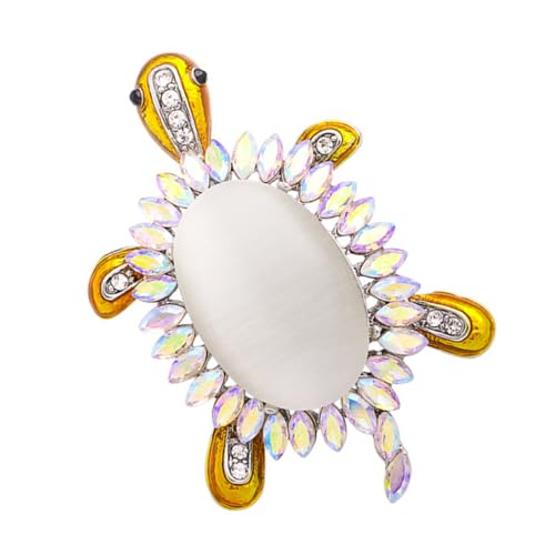 minkissy Schildkröten-brosche Anhänger Mit Nadel Zarte Brosche Für Anzug Und Kleidung Halskettenanhänger Mit Schildkröte-design Modisches Dekor Für Mäntel Und Taschen von minkissy