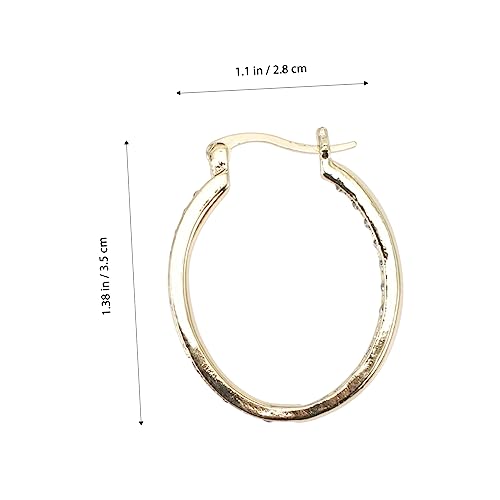 minkissy Schimmernde Strass Creolen Ohrringe Damen Verarbeitung zu Tragen Vielseitig Einsetzbar für Alltag Hochzeit Date und Party Modisches Accessoire Passend zu Jedem Outfit von minkissy