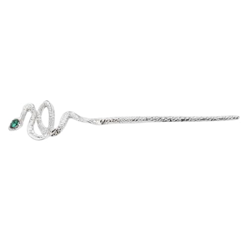 minkissy Haarnadel Mit Schlangenmuster Haarstab Für Damen-dutt Vintage-stil Leichtes Haarstäbchen Aus Metall Ideales Für Mädchen minkissy Haarnadel Mit Schlangenmuster Haarstab Für Damen-dutt Vintage-stil Leichtes Haarstäbchen Aus Metall Ideales Für Mädchen von minkissy