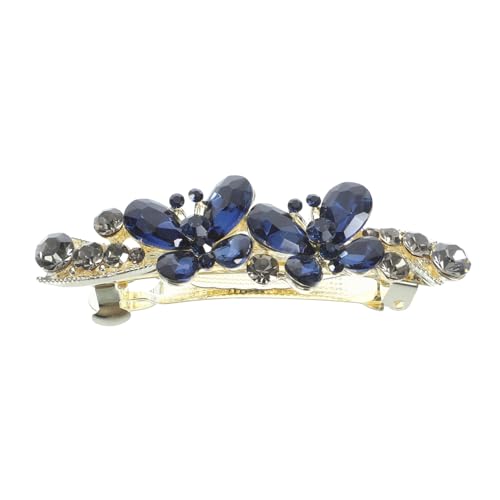 minkissy Strass Haarspange Für Damen Glitzernde -haarspange Mit Strasssteinen Sicher Und Fest Vielseitig Für Haartypen Elegant Für Alltag Und Formelle Anlässe von minkissy