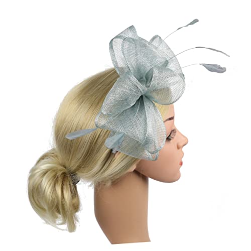 minkissy Stirnband Für Die Teeparty Derby-fascinator Schmetterlings-stirnband Gaze-stirnbänder Halloween-stirnband Derby-mützen Für Damen 2022 Derby-stirnband Reisen Hochzeitskleid von minkissy