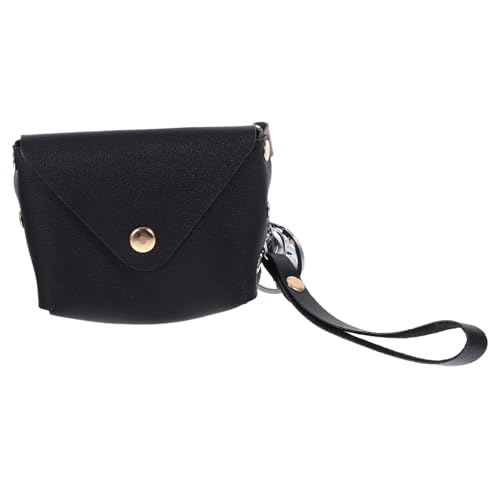 minkissy Mini-geldbörse Aus Pu-Material Mit Karabinerverschluss Kompakter Schlüsselanhänger Tragbare Geldbörse Für Damen Praktische Münztasche Leichter Taschenanhänger Für von minkissy