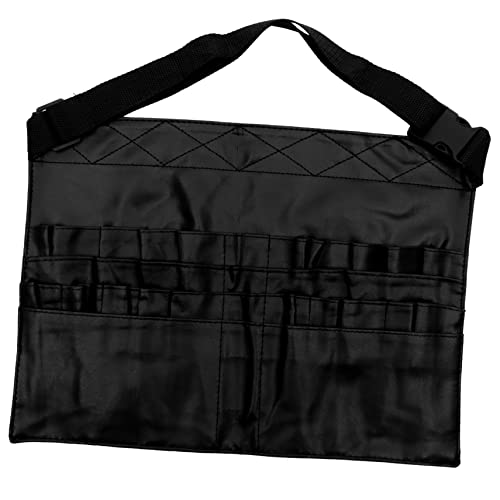 minkissy Schminktasche Aus Pu Für Damen Make-up-pinseltasche Mit Gürtel Praktische Pinseltasche Multifunktionale Aufbewahrungstasche Für Kosmetik von minkissy