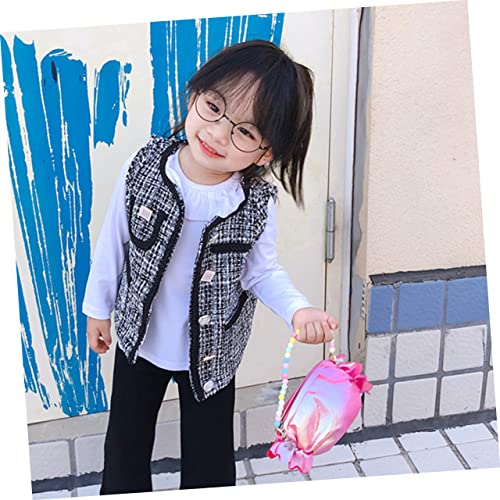 minkissy Schöne Mädchenhandtaschen Aus Pu-Material Kleine Junge Mädchen-umhängetaschen Mit Modischem Design Schultertaschen Für Alltag von minkissy