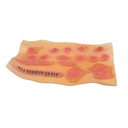 minkissy Realistische Halloween Mann X Körper Aufkleber Narbe Aufkleber Temporäre Verletzungen Aufkleber von minkissy