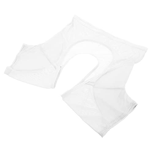 minkissy Weste Für Damen Achselschweißweste Atmungsaktiver Achselschutz Schweißweste Damen Schweißabsorbierende Polster Achselpolster Unterwäscheweste Nylonmaterialien Saugfähig von minkissy