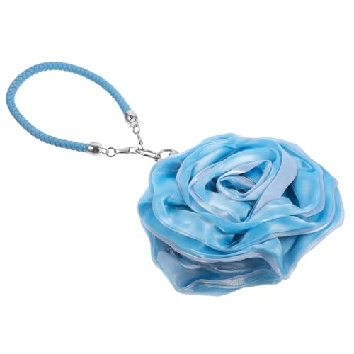 minkissy Blumengeldbörse Mit Reißverschluss Für Münzen Und Kleinigkeiten Kompakt Und Modisch Geldbörse Für Frauen Zum Tragen Hand von minkissy