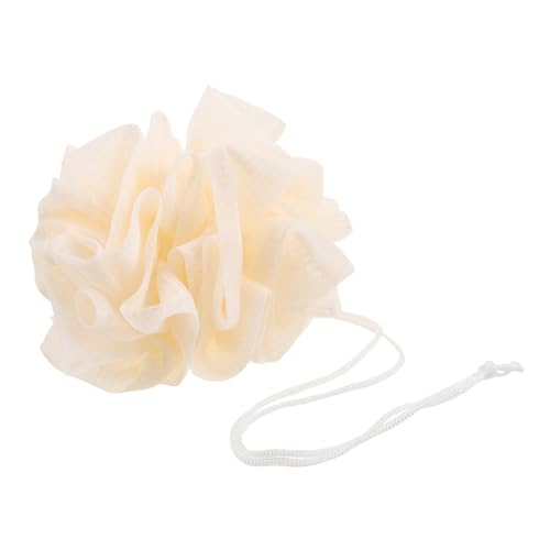 minkissy Seife Loofah Waschlappen Loofah Mit Seifehalter 2 in 1 Peeling Mesh Duschkugel Für Körper Washhauthaut Loofah Schüssel Handtuch von minkissy