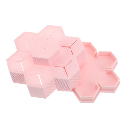 minkissy Lippenstifthalter Aus Silikon Transparentem Design Make-up-organizer Für Schminktisch Lipgloss-etui Mit Fächern Sparend Für Badezimmer Und Arbeitsplatte von minkissy