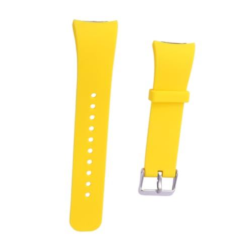 minkissy Silikon Ersatzarmband Kompatibel Gear Pro Verstellbares Ergonomisches Sport Uhrenarmband Langlebig Komfortabel Gelb Große minkissy Silikon Ersatzarmband Kompatibel Gear Pro Verstellbares Ergonomisches Sport Uhrenarmband Langlebig Komfortabel Gelb Große von minkissy