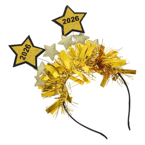 minkissy Silvester-stirnband Mit Stern-design Festivalschmuck Aus Stoff Und Party-haarband Für Erwachsene Und Junge Mädchen Haaraccessoire Für Silvesterfeiern minkissy Silvester-stirnband Mit Stern-design Festivalschmuck Aus Stoff Und Party-haarband Für Erwachsene Und Junge Mädchen Haaraccessoire Für Silvesterfeiern von minkissy