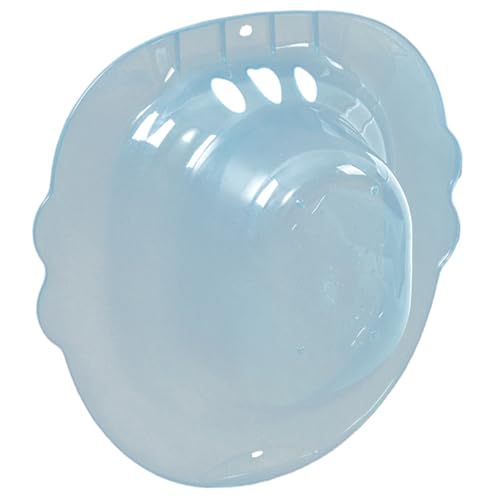 minkissy Sitzbad für Wc Sitz aus Dickem Kunststoff Ergonomisch rutschfest Stabil Weit Passend zur Hämorrhoiden Wochenbettpflege für Ältere und Schwangere Personen von minkissy