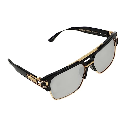 minkissy Sonnenbrille Mit Großem Rahmen Polarisierte Sonnenbrille Blaue Für Herren Polarisierte Runde Für Herren UV von minkissy