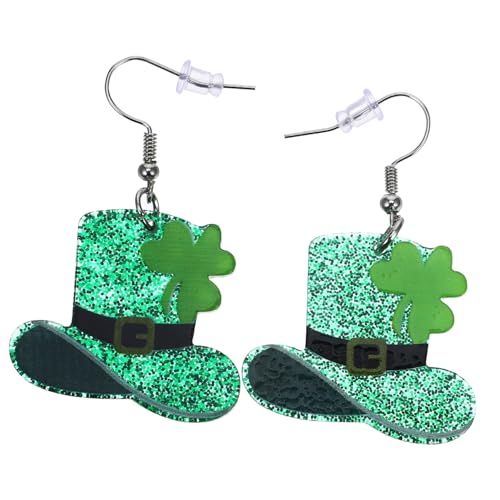 minkissy St Patricks Day Ohrringe Für Damen Mädchen Tropfenohrringe Party Ohrschmuck Modische Festival Ohrringe Trendige Für Frauen Mädchen von minkissy