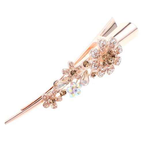 minkissy Haarnadeln Mit Strasssteinen Für Frauen Vintage-haarspangen Aus Metall Große Haarspangen Für Erwachsene Haarschmuck Für Verschiedene Frisuren von minkissy