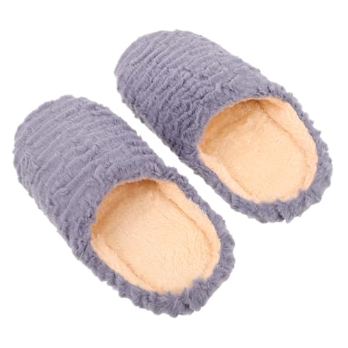 minkissy Unisex-hausschuhe Mit Weicher Sohle Für Damen Und Herren Rutschfeste Innenhausschuhe Leicht Und Warm Für Holzfußböden Winter Und Täglichen Gebrauch von minkissy