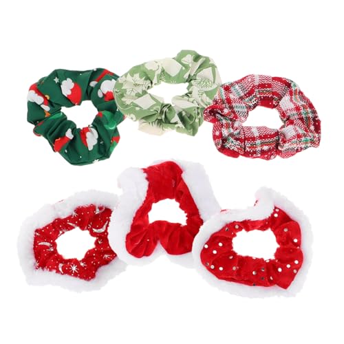 minkissy Stilvolle Weihnachts-haar-accessoires Haargummis Im Weihnachtsstil in Vielen Farben Elastische Haarbänder für Frauen und Mädchen minkissy Stilvolle Weihnachts-haar-accessoires Haargummis Im Weihnachtsstil in Vielen Farben Elastische Haarbänder für Frauen und Mädchen von minkissy