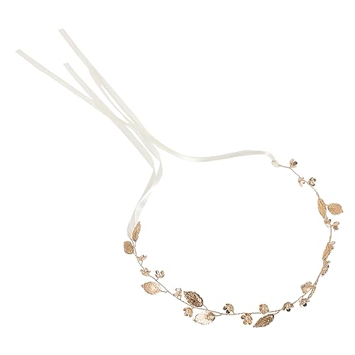 Haarstirnbänder Damen Damen-stirnband Haar-stirnband Haarband Hochzeitshaarschmuck Für Bräute Damenstirnbänder Für Das Haar Modisches Stirnband Braut Weiche Kette Mode Stoff von minkissy