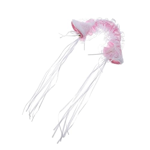 minkissy Katzenohren Haarband Mit Glocken Für Cosplay Party Und Festliche Anlässe Stirnband Für Geburtstage Und Kostüm-veranstaltungen von minkissy