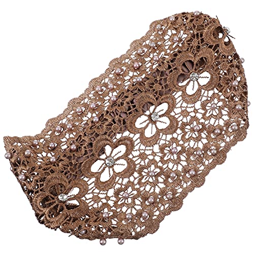 minkissy Haarband Mit Pflaumenblütenmuster Dekoratives Stirnband Hochzeits- Und Brautaccessoire Für Frauen Modische Kopfbedeckung Mit Blumen Für Das Tägliche Outfit von minkissy