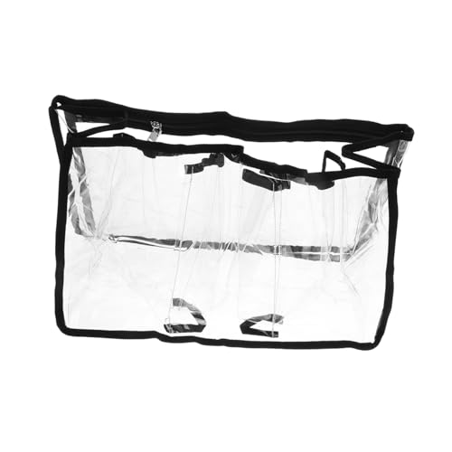 minkissy Strandtasche Sand Transparente Make Up Tasche Die Reise Durchsichtige Tasche Strandtasche Transparente Essentials Durchsichtige Tasche Organizer Einfache Toilettenartikel von minkissy