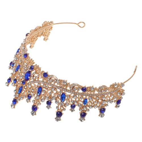 minkissy Strass Tiara Für Frauen Elegante Krone Für Hochzeit Ball Geburtstag Feste Leicht Und Komfortabel Für Spezielle Anlässe Mit Einzigartiger Anziehungskraft von minkissy