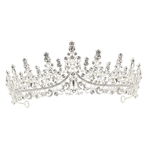 minkissy Strass Stirnband Tiara Hochzeit Braut Krone Für Frauen Mädchen Mit Kristallkopfschmuck Für Bankette Partys Aufführungen von minkissy
