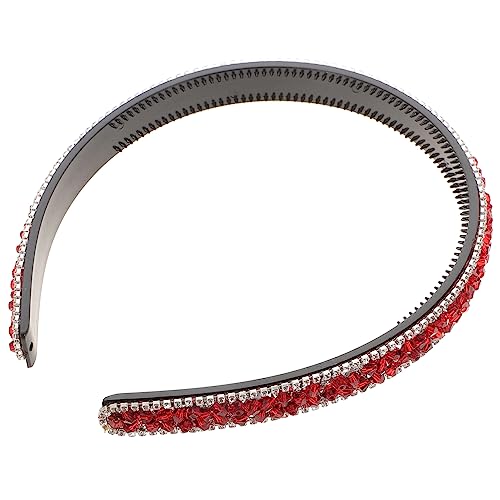 minkissy Strass-pailletten-stirnband Make-up-kopftuch Gesicht Stirnband Waschen Brautjungfer Kopfschmuck Stirnbänder Für Damen Zierlicher Schmuck Perlenstirnband Strasssteine Yoga Fräulein von minkissy