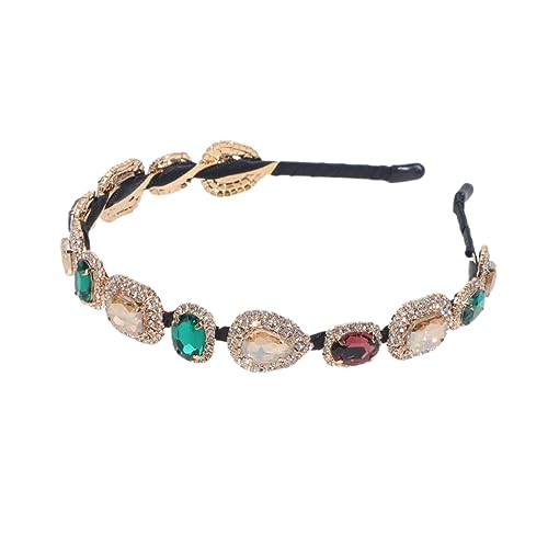 minkissy Strass-kristall-stirnband Von Fashion Hair Accessories Für Mädchen Und Frauen Haarschmuck Stirnband-display Für Den Alltag von minkissy