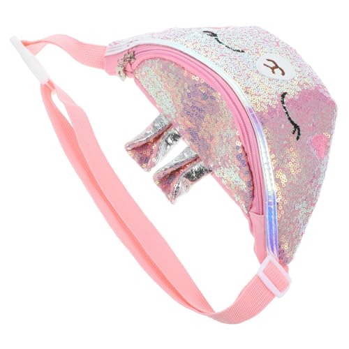 minkissy Katzenschnitt Gürteltasche Für Junge Mädchen Aus Pu-Material Mit Cartoon-Design Tragbar Als Brust Oder Umhängetasche Für Mädchen Und Jungen Geeignet Für Outdoor-aktivitäten Und Par von minkissy