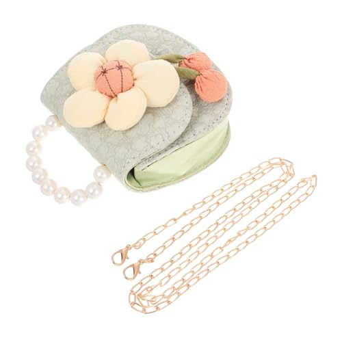 minkissy Cartoon Blumen Tasche Für Mädchen Kleine Schultertasche Umhängetasche Kindertasche Partytasche Geldbörse Für Junge Mädchen von minkissy