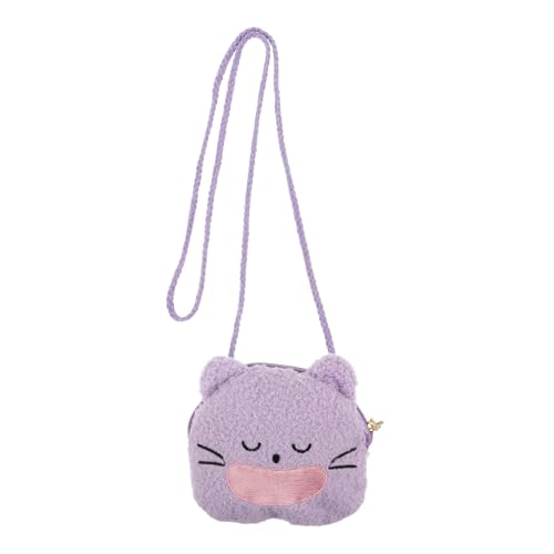 minkissy Süße Umhängetasche Für Mädchen Plüschgeldbörse Mit Grünem Axolotl-Design Kleine Schultertasche Aus Weichem Polyester Für Junge Mädchen Und Kleinkinder Handtasche in von minkissy