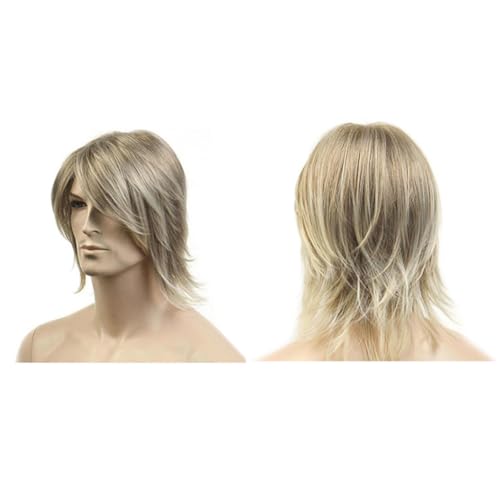 minkissy Synthetische Herren-kurzperücke Mit Seitlichem -design Für Cosplay-partys Und Den Alltag minkissy Synthetische Herren-kurzperücke Mit Seitlichem -design Für Cosplay-partys Und Den Alltag von minkissy