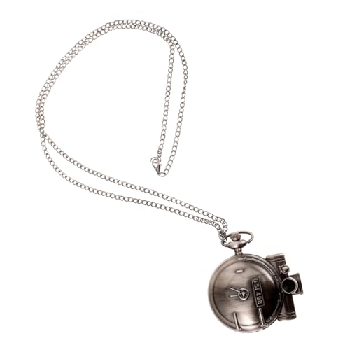 minkissy Taschenuhr Achten Sie auf Männer Anhänger ansehen Uhr aus Metall Taschenkettenuhr für Herren Legierung von minkissy