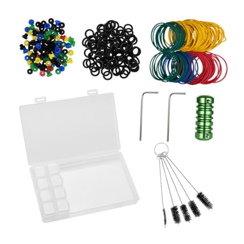 minkissy Tattoo Zubehör Set Mit Nadel Und Pinsel Für Präzise Handhabung Nylon Röhrenbürsten Zur Reinigung Von Tattoo Rohren Werkzeug Kit Für änner Und Frauen Mit Praktischer von minkissy
