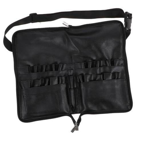 minkissy Tragbare Kosmetiktasche Reise-Kosmetiktasche Frau Schminktasche Große Kosmetiktasche Black von minkissy