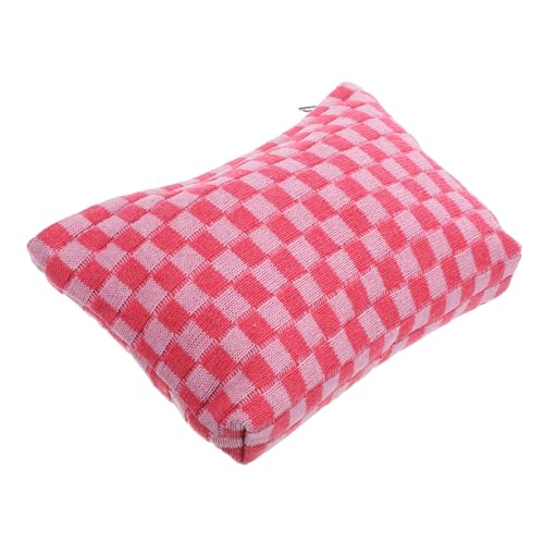 minkissy Kosmetiktasche Mit Reißverschluss Tragbare Schminktasche Für Damen Reisen Und Alltag Aufbewahrungstasche Für Kosmetika Schreibwaren Und Kleinigkeiten von minkissy