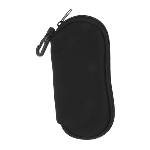 minkissy Weiches Neopren-brillenetui Mit Reißverschluss Tragbare Sonnenbrillentasche Für Damen Modischer Brillenhalter Neopren-Taschen Für Damen von minkissy