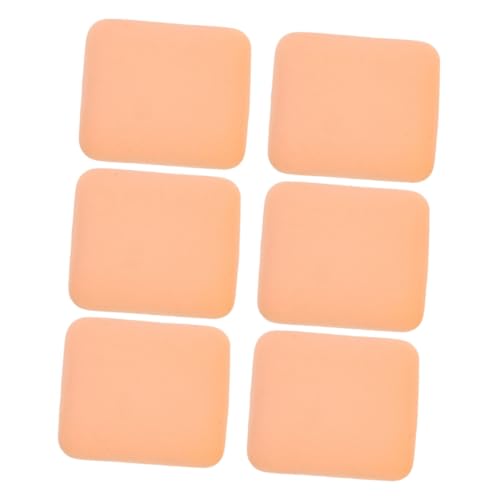 minkissy Triangle Puff Make-up-schwämme – 6er-pack Wiederverwendbar Gesichtsschwämme Für Grundierung Rouge Fixierung Perfekt Für Jede Haut von minkissy
