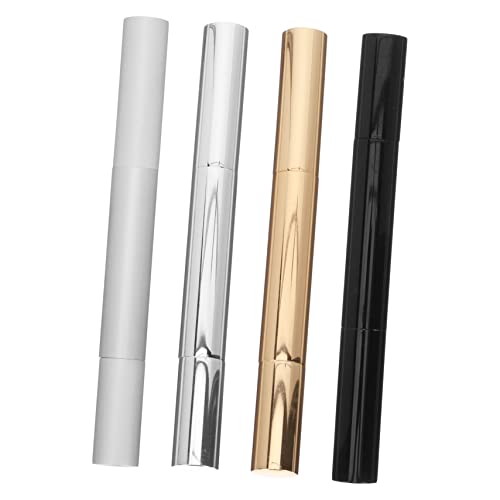 minkissy 4stücke Make-up-flüssigkeitstube Leere Tube Kosmetikflüssigkeitsbehälter Lipgloss- Lippenölbehälter Nachfüllbar Eyeliner-flüssigkeitsrohr Make-up-kleiner-flasche von minkissy