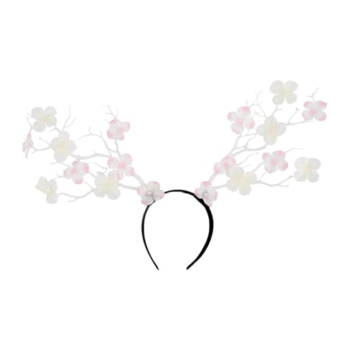 minkissy Haarbänder Für Mädchen Blumen-stirnband Mit Baumzweig Kopfschmuck Für Hochzeiten Damen-haarband Für Fotoshootings Und Bühnenauftritte von minkissy