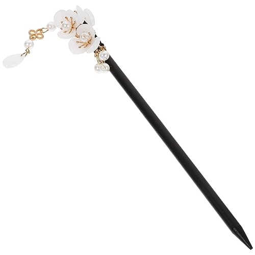 minkissy Haarstäbchen Aus Holz Vintage-haarnadel Für Frauen Essstäbchen Für Haare Haarschmuck Haarstab Für Dutts Formeller Haarschmuck Für Damen von minkissy