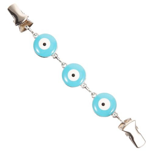 minkissy Vintage Sweater Clip mit Evil Eye Design Retro Cardigan Clip zum Fixieren von Pullovern und Schals Brosche und für Damen Einfach zu Tragen für Alltag und Besondere Anlässe von minkissy