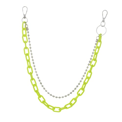 minkissy Taillenkette Aus Eisen Acryl Taillenkette Grün Für Erwachsene Leicht Und Langlebig von minkissy