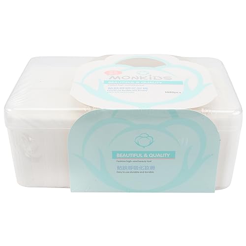 minkissy 1080 Stücke Vliesstoff Make-up Entfernen Pads Für Gesicht Nagellack Entferner Kosmetikpads Make-up Pads Für Frauen Für Frauen von minkissy