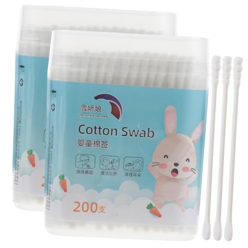 minkissy 400stücke Wattestäbchen Für Boxen Runde Spiralspitze Aus Sicherer Baumwolle Und Papier Für Sanfte Von Ohren Und Nase Mehrzweck-tupfer Für Babypflege minkissy 400stücke Wattestäbchen Für Boxen Runde Spiralspitze Aus Sicherer Baumwolle Und Papier Für Sanfte Von Ohren Und Nase Mehrzweck-tupfer Für Babypflege von minkissy
