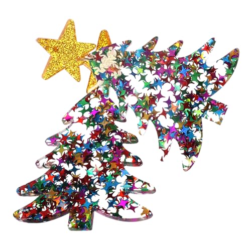 minkissy Weihnachtliche Ohrstecker Damen Weihnachtsbaum Design Leicht Farbig Ohrschmuck Weihnachten Frauen von minkissy