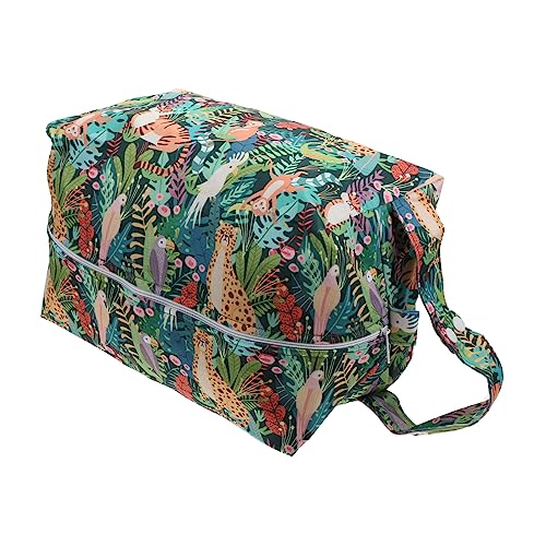 minkissy Wiederverwendbare Windel Nasstasche Tragbare Stoffwindeltasche Atmungsaktiv Wasserabweisend für Babys 1 Stück von minkissy
